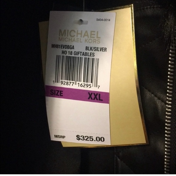 Michael Michael Kors Embroidered Faux-Fur-Trim Bomber Jacket - Picture 7 of 8